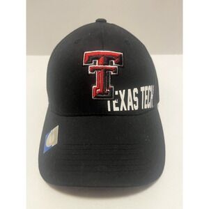 Texas Tech University Red Raiders NCAA Captivating Strapback Hat Cap Black